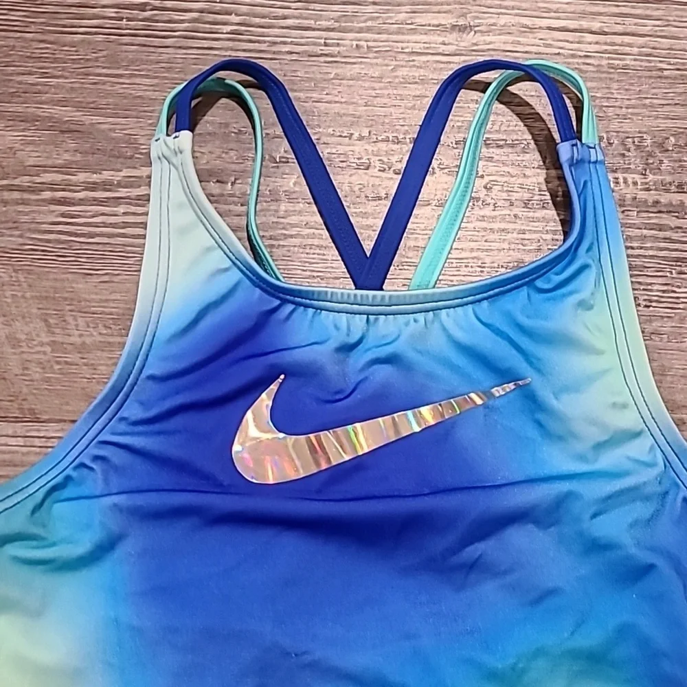 Nike Swim Spectrum Tankini  Size Medium